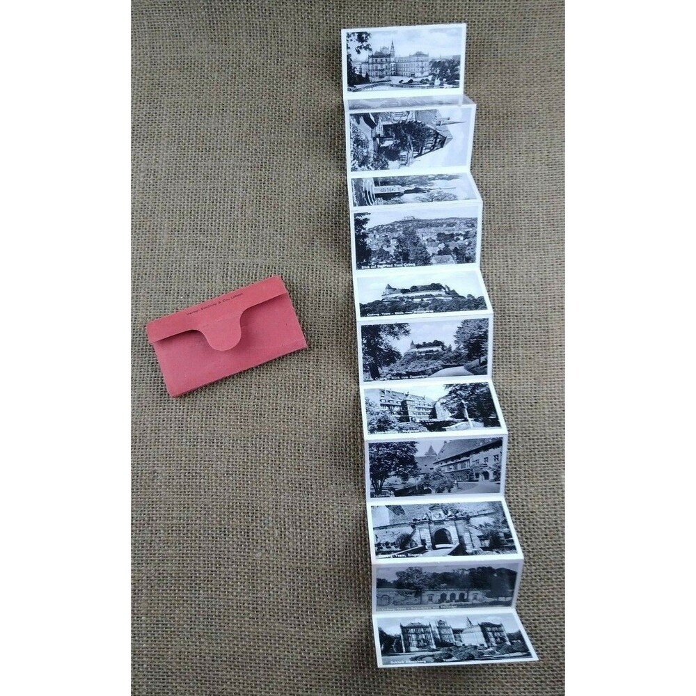 Mini Photo Post Cards of Veste Coburg Bavaria Buildings Souvenir Architecture